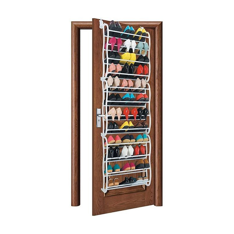 Over The-Door Wall Hanging 36-Pair Shoe Rack