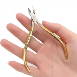 Stainless steel cuticle nipper