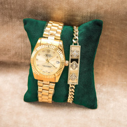 montre rolex + bracelet