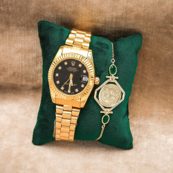 montre rolex + bracelet