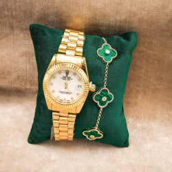 montre rolex + bracelet