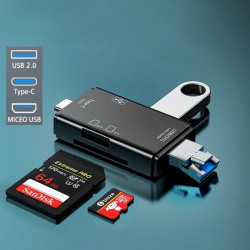 Portable TF Memory Card Reader