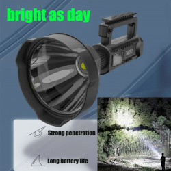 Multifunction Flashlight Super Lampe Torche – Rechargeable USB