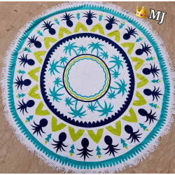 large round beach towel towels