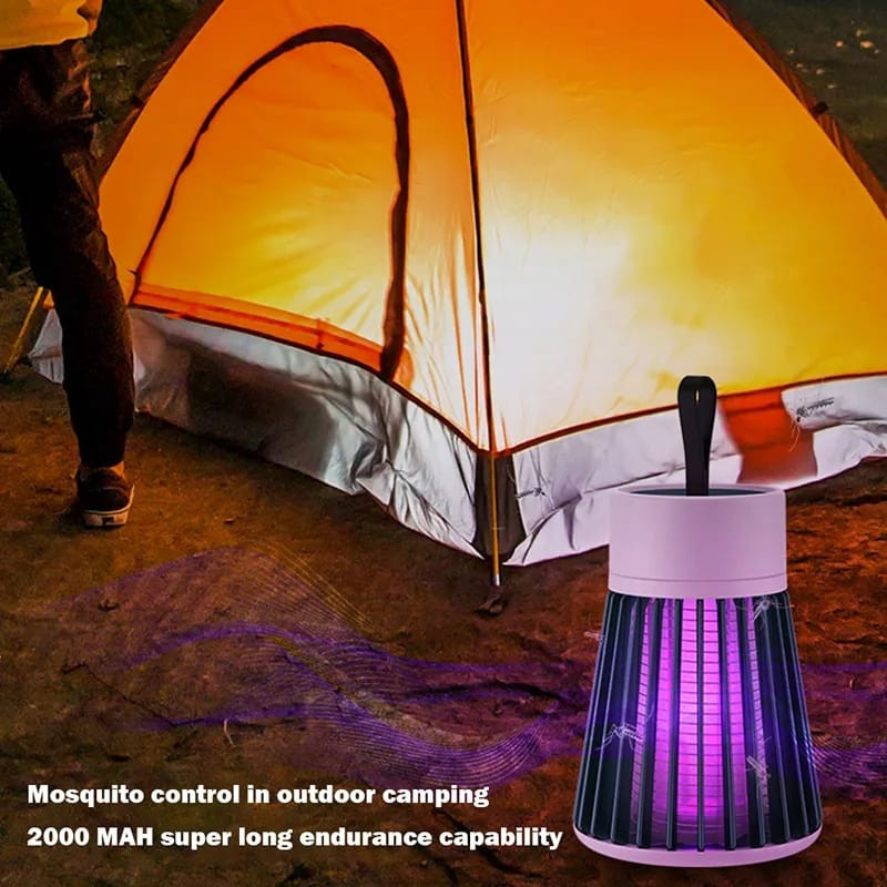 Lampe Anti Moustique, Lampe Anti Moustique électrique Portable Rechargeable  pour Les Voyages d'été, Camping, Jardins, Intérieur et Extérieur :  : Jardin