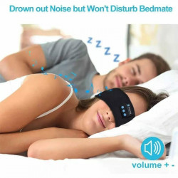 Casque de sommeil anti-bruit pour homme et femme - avec écouteurs