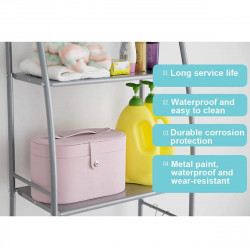 3 tier iron storage shelf,...