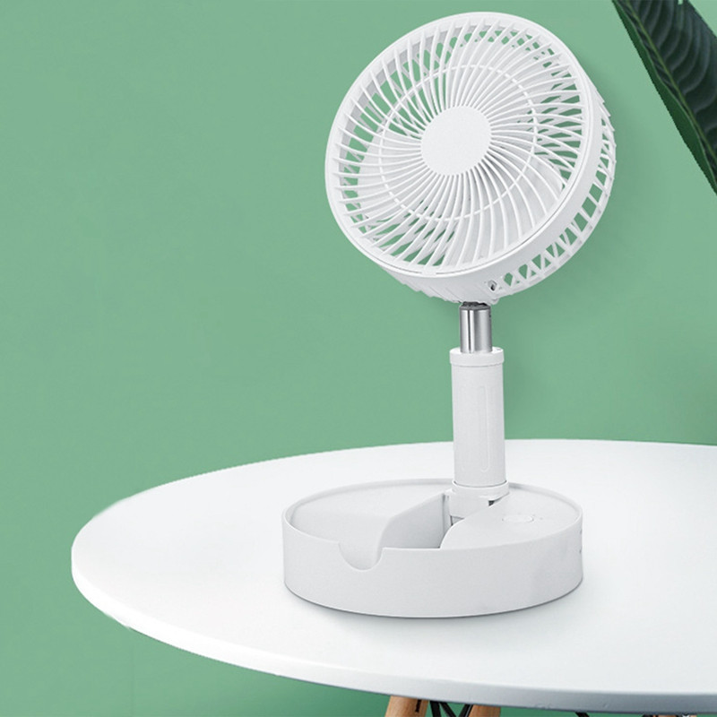 Mini ventilateur de table Bestherm rose - 3W - D15cm - Rechargeable - Sans  Fil