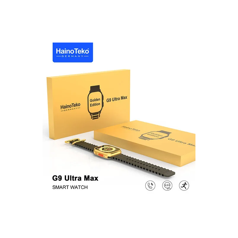 Montre Connectée HAINO TEKO G9 Ultra Max Golden Edition