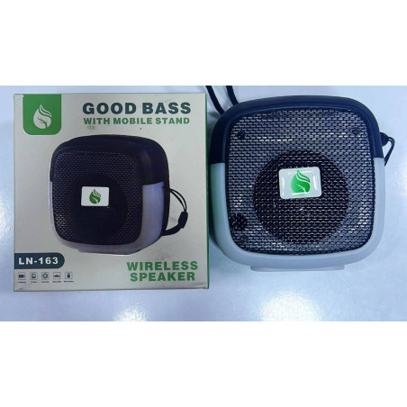 Portable speaker deals with most bass