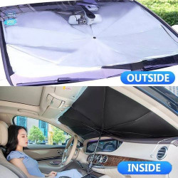 Car windshield sun visor