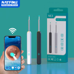 Kit de nettoyage des oreilles 【 NE3 sans fil Otoscope】Natfire