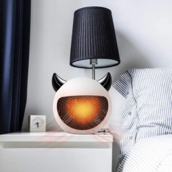 Little Devil Electric Heater For Home Fan Foot Warmer Portable