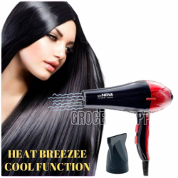 5000W New NOVA Hair Dryer | Ionic Ac Motor Dryer