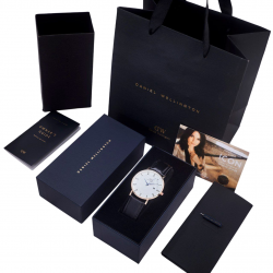 Pack for men with DW watch