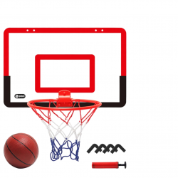 Wall-mounted basketball...