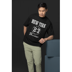 T SHIRT new york 23 NOIR...