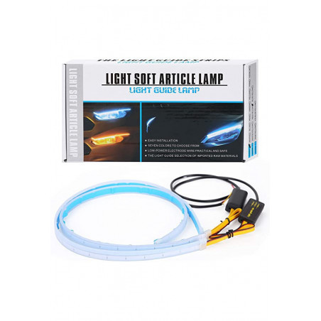 Car LED daytime running light turn signal bulb