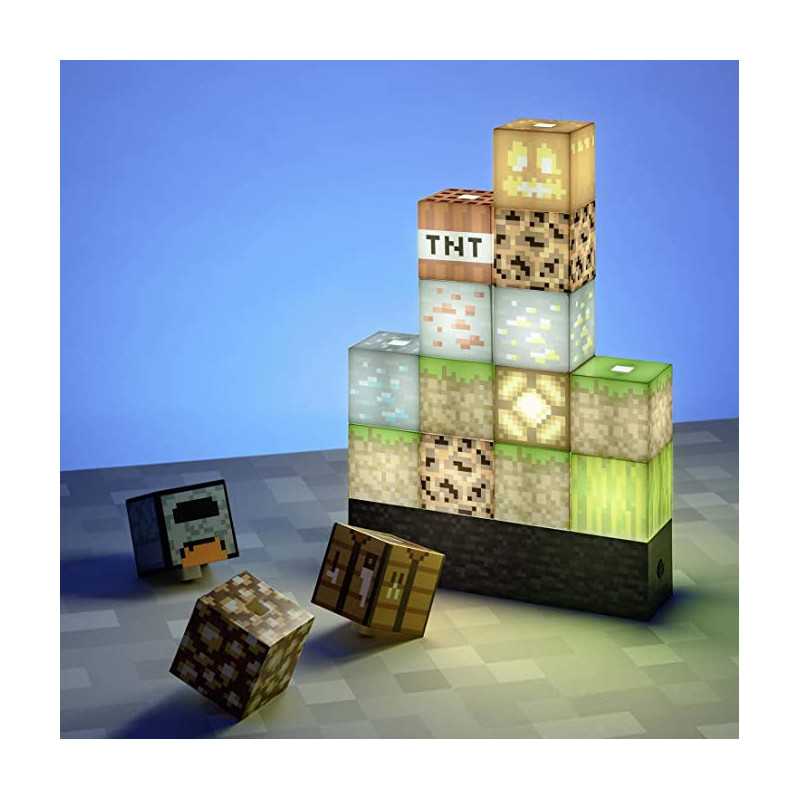 Lampe de chevet Bloc Lumineux Minecraft