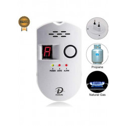 Gas leak detector with LED...