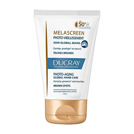 Ducray Melascreen Photo-Vieillissement Soin Global Mains Unifiant Anti-Âge Spf50 – 50ml