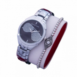 Ensemble Montre Femme et Bracelet Brasly