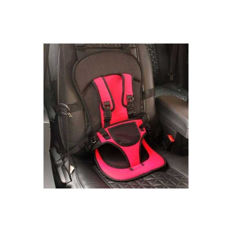2Pcs Siège enfant Kid véhicules de ceinture harnais d'épaule Auto Voiture  Coussin Ceinture de Sécurité Amovible Lavable et Pratique (gris & rose) :  : Bébé et Puériculture