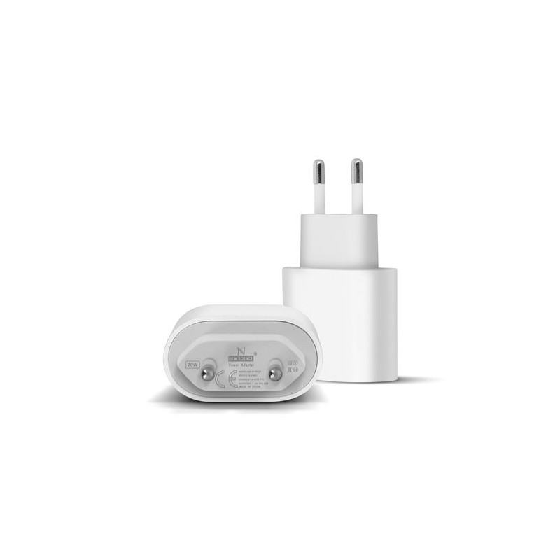 Apple Adaptateur secteur USB-C original pour l'iPhone Xr - Chargeur -  Connexion USB-C - 20W - Blanc